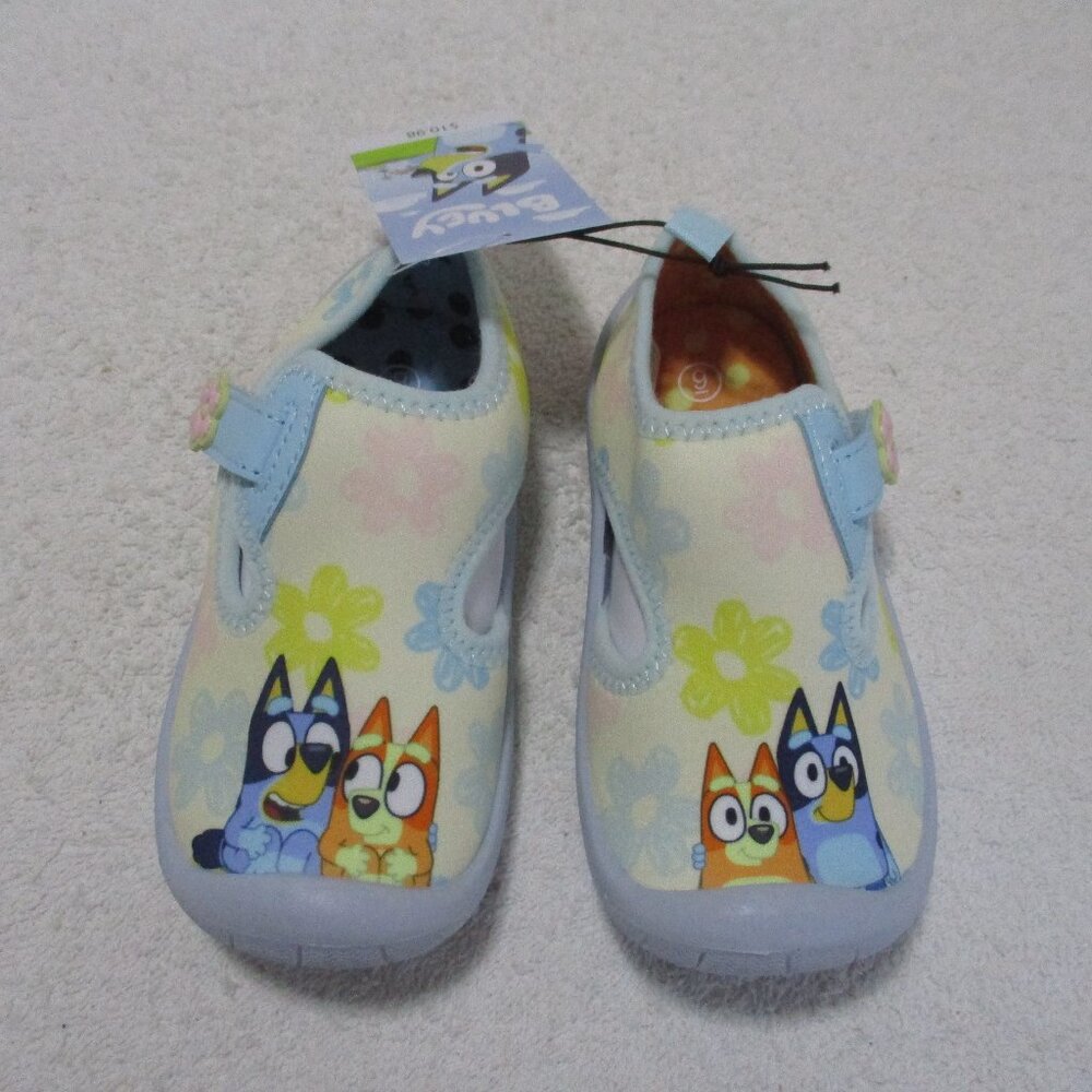 Ground Up Bluey Shoes Girls Size 9 Multi Color (C) Ludo Studios RN# 151473 NWT